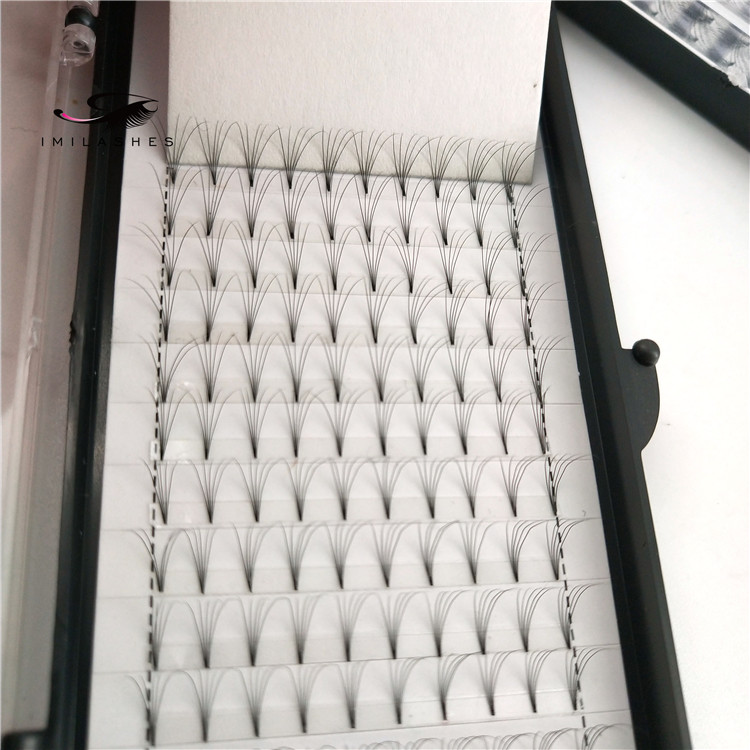 China individual lashes factory wholesale 5D volume eyelash extensions .